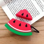 Wholesale Cute Design Cartoon Silicone Cover Skin for Airpod (1 / 2) Charging Case (Watermelon)